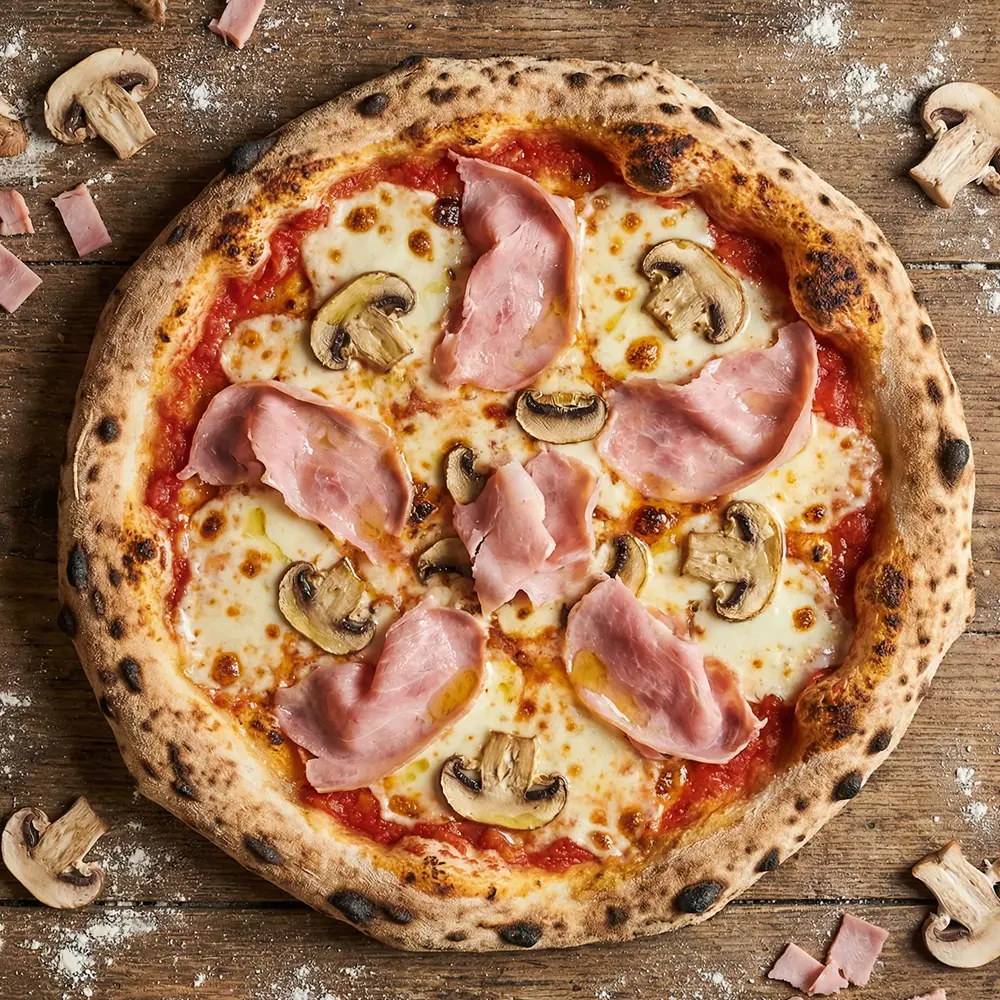 prosciutto-fungi